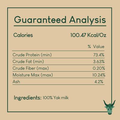 Yak Milk Chew Dog Treats, 3 count, Medium