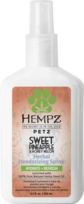 Deodorizing Dog Shampoo, Sweet Pineapple Honey Melon Scent, 17-fl oz bottle