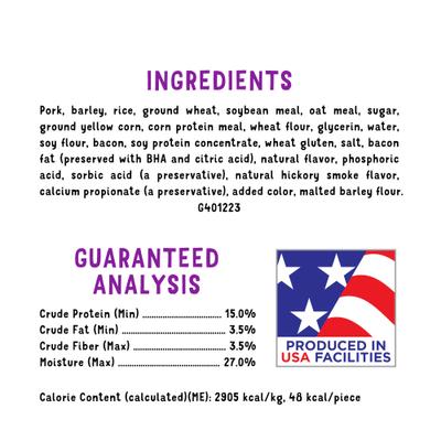 Purina Beggin' Strips with Real Meat Thick Cut Hickory Smoke Flavor Jerky Dog Treats, 6-oz pouch