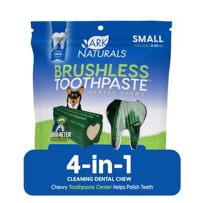 Brushless Toothpaste Small Dental Dog Treat, 35-oz box, bundle of 2