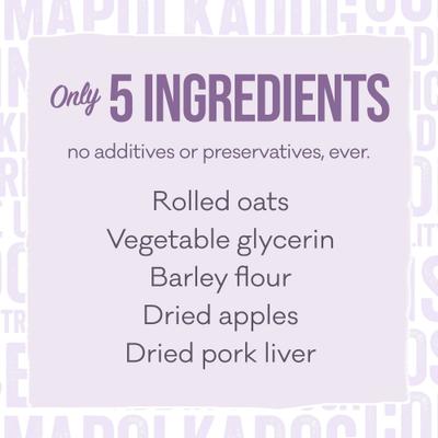 Wonder Nuggets Apple & Pork Soft & Chewy Dog Treats, 10-oz bag