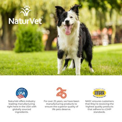 NaturVet, VitaPet Adult Daily Vitamins, multivitamínico con apoyo al aliento para perros adultos, 60 tabletas o masticables blandos