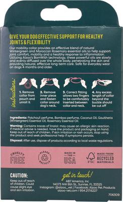 Natural Plant Based Mobility Dog Collar