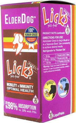 Pill-Free ElderDog Mobility + Long-Term Health Support Senior Dog Supplement, 30 count