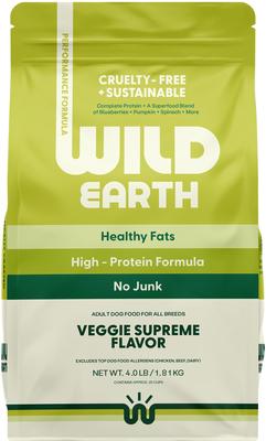 High Protein Performance Formula Veggie Supreme Flavor Flavor Plant-Based Dog Dry Food, 18-lb bag