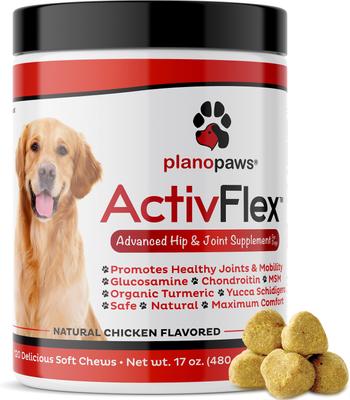 ActivFlex Advanced Hip & Joint Natural Chicken Flavor Soft Chews Dog Supplement, 120 count