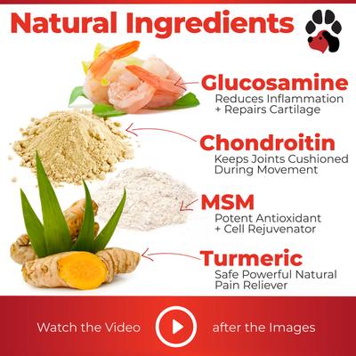 ActivFlex Advanced Hip & Joint Natural Chicken Flavor Soft Chews Dog Supplement, 120 count