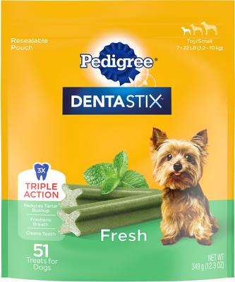 Dentastix Beef Mini Dental Dog Treats, 24 count