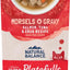 Comida para gatos sin cereales Platefulls Chicken & Pumpkin Formula en salsa, bolsa de 3 oz, caja de 24