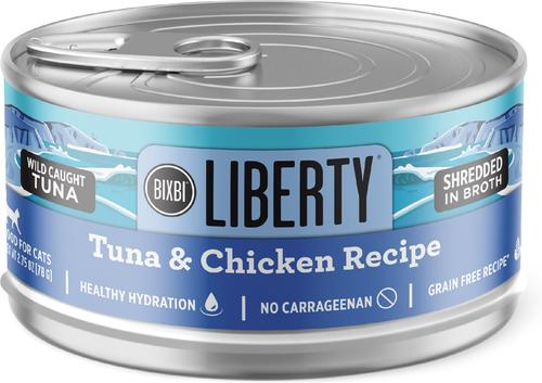 Liberty Chicken & Pumpkin Recipe in Broth Grain-Free Wet Cat Food, 2.75-oz can, case of 24