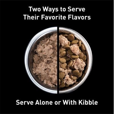 Alimento húmedo enlatado para perros sin cereales, Chicken Pate, 12 onzas (caja de 12)