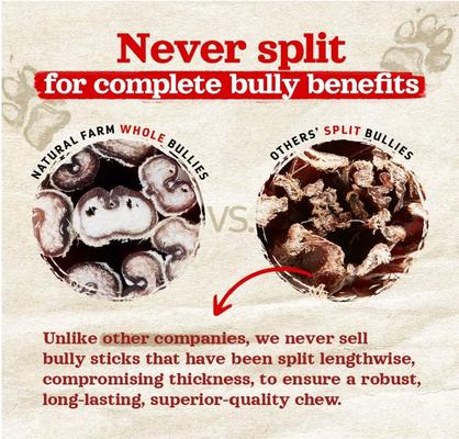 12-in Beef Bully Sticks Dog Treats, 8-oz