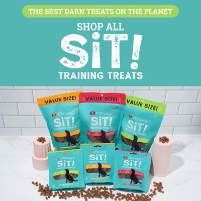 Sit! Training Treats Cheese Recipe Dog Treats, 1-lb bag