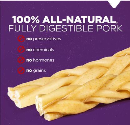 Pork 6-in Collagen Sticks Dog Treats, 5 count