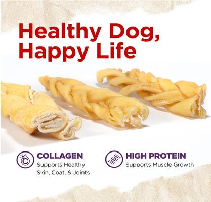 Pork 6-in Collagen Sticks Dog Treats, 5 count