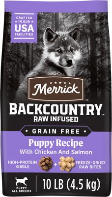 Backcountry Raw Infused Grain-Free Puppy Recipe Freeze-Dried Dog Food, 10-lb bag