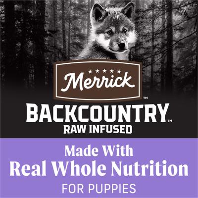 Backcountry Raw Infused Grain-Free Puppy Recipe Freeze-Dried Dog Food, 10-lb bag
