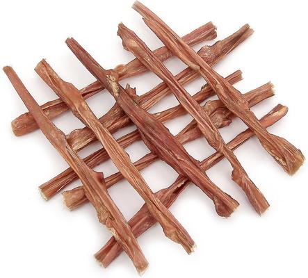 GigaBite - Palitos de vejiga de res, 12 pulgadas, premios para perros, 10 unidades