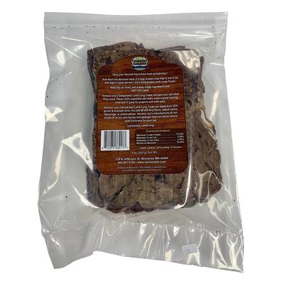 Single Ingredient Lamb Lung Dehydrated Dog Treat, 10-oz bag