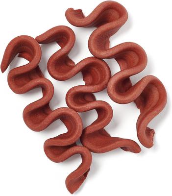 Thick Cut Strips with Real Bacon Dog Treats, 25-oz bag