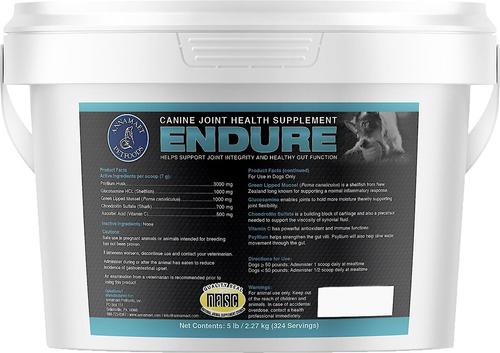 Endure Hip & Joint Dog Powder Supplement, 5-lb pail