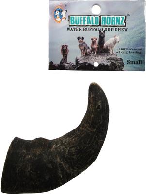 Buffalo Hornz Water Buffalo Horn Dog Treat, Small