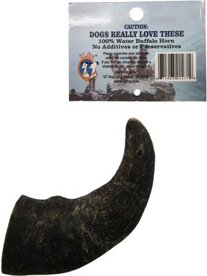 Buffalo Hornz Water Buffalo Horn Dog Treat, Small