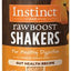Raw Boost Shakers Cage-Free Chicken Recipe High-Protein Grain-Free Freeze-Dried Dog Food Topper, 5.5-oz bottle