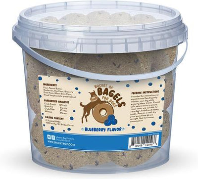 Galletas crujientes para perros con sabor a arándanos, de Bagels, en cubos de 3 lb