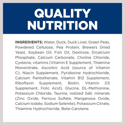 d/d Skin/Food Sensitivities Duck Formula Wet Cat Food, 5.5-oz, case of 24