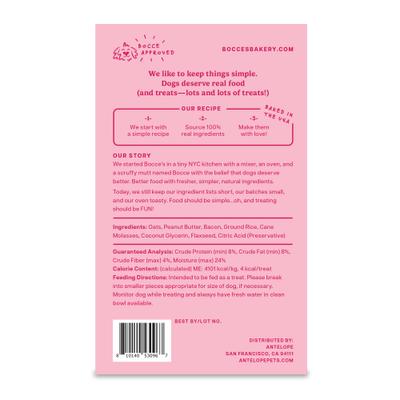 Bark Hearts Training Bites Limited Ingredient Soft & Chewy Dog Treats, 2-oz bag