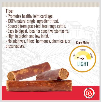 Stuffed Gullet Beef Flavored 6-in Dog Chews, 6 count