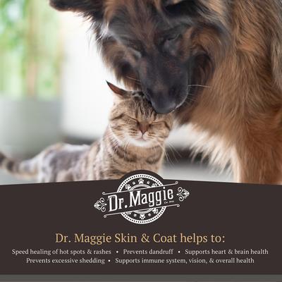 Dr. Maggie by NaturPet Inc. Skin & Coat Omega 3-6-9 for Cats & Dogs, 16-fl oz bottle