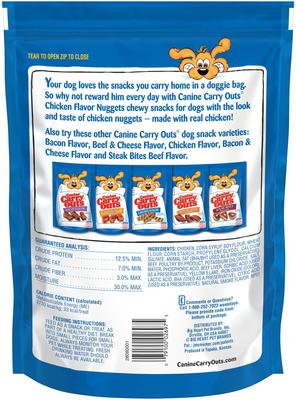 Chicken Flavor Nuggets Dog Treats, 22.5-oz bag