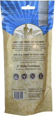 Premium Dog Chews Bully Crunchers 6-inch Bully Flavor Dog Chews, 6 count