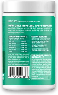 Advanced Hip & Joint Chicken Flavored Soft Chew Joint Supplement for Dogs, 225 count