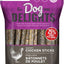 Chewy Chicken Sticks High-Protein Dog Treats, 44-oz bag