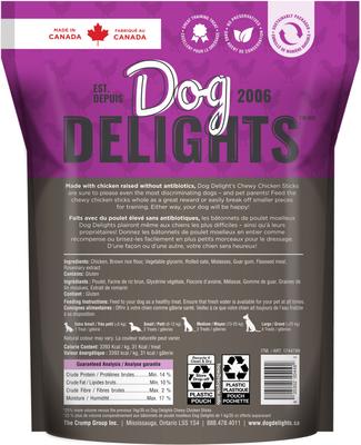 Chewy Chicken Sticks High-Protein Dog Treats, 44-oz bag