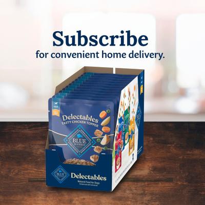 Delectables Chicken Dinner Natural Wet Dog Food 3-oz pouch, case of 24