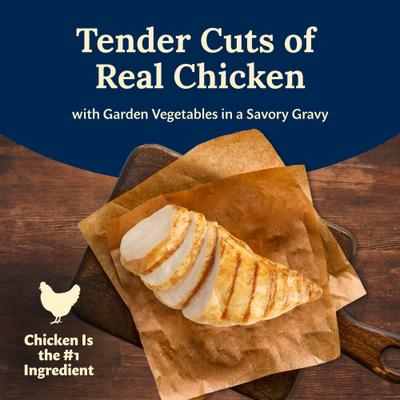 Delectables Chicken Dinner Natural Wet Dog Food 3-oz pouch, case of 24