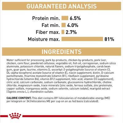 Alimento húmedo para perros adultos Breed Health Nutrition German Shepherd Loaf Pate, lata de 13.5 oz, caja de 24