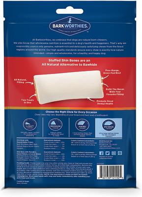 Stuffed Shin Bones Variety Pack Grain-Free Dog Treats, 2 count