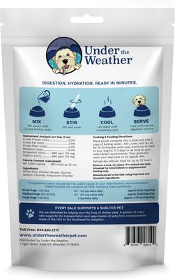 Rice & Chicken Freeze-Dried Dog Food, 6-oz bag, 3 count