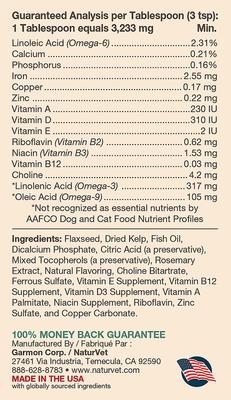 Kelp Help Plus Omegas Powder Supplement for Cats & Dogs, 4-lb