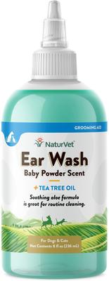 Aloe & Baby Powder Scent Dog & Cat Ear Wash, 16-fl oz bottle
