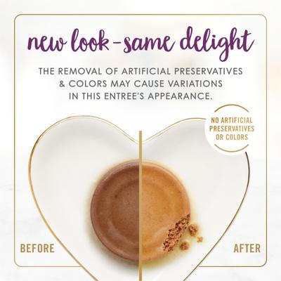 Beef Feast Classic Pate Senior 7+ Canned Cat Food, 3-oz can, case of 24