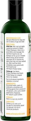 Neem Protect Dog & Cat Shampoo, 8-fl oz bottle