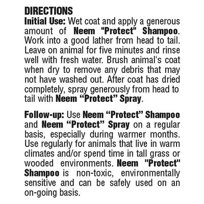 Neem Protect Dog & Cat Shampoo, 8-fl oz bottle