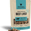 Bundle: Variety Pack - Vital Essentials Beef Nibs Freeze-Dried Raw Dog Treats, Beef Liver & Beef Tripe Flavors