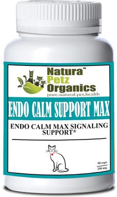 ENDO CALM SUPPORT MAX* Endo Calm Max Signaling Support* Suplemento para gatos, 90 unidades